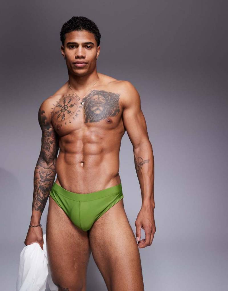 ASOS DESIGN - Badehosen in Grün von ASOS DESIGN