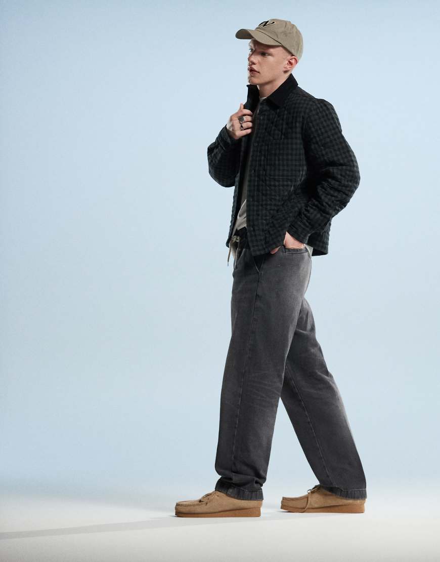 ASOS DESIGN - Baggy-Jeans in verwaschenem Schwarz ASOS DESIGN - Baggy-Jeans in verwaschenem Schwarz von ASOS DESIGN