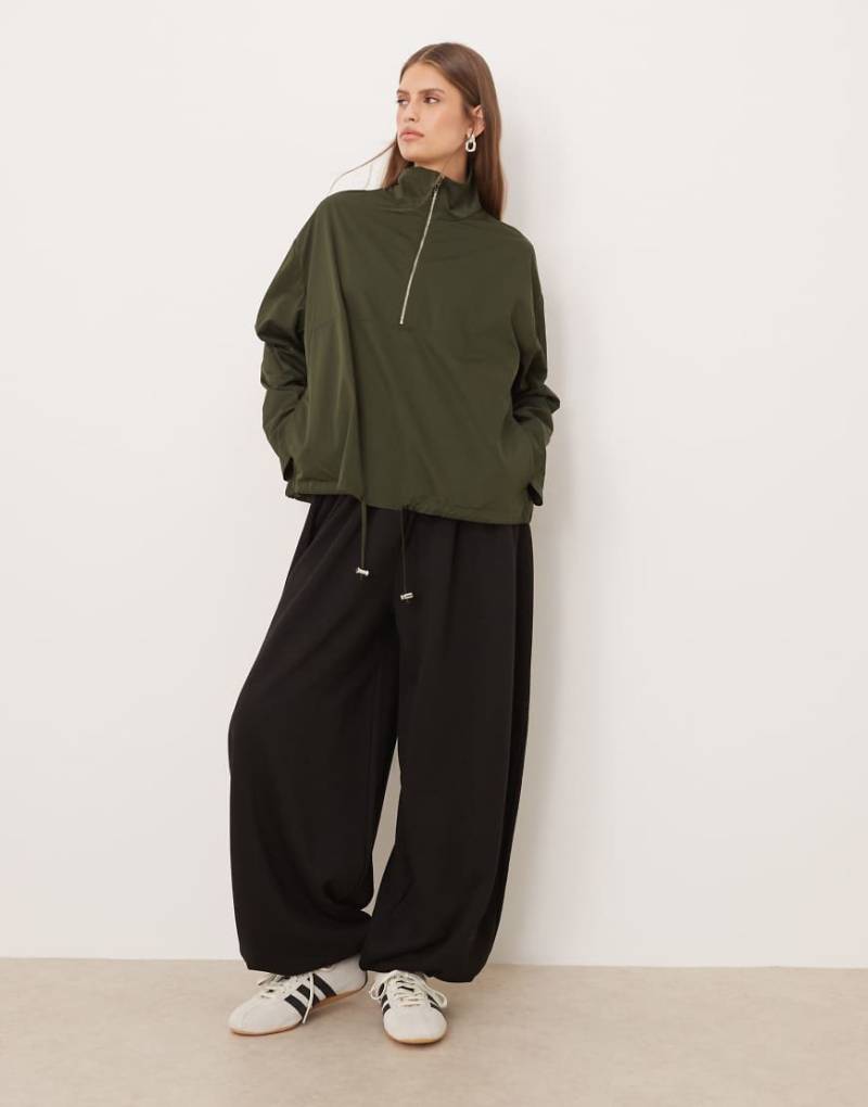 ASOS DESIGN - Ballon-Jogginghose aus Jersey in Schwarz von ASOS DESIGN