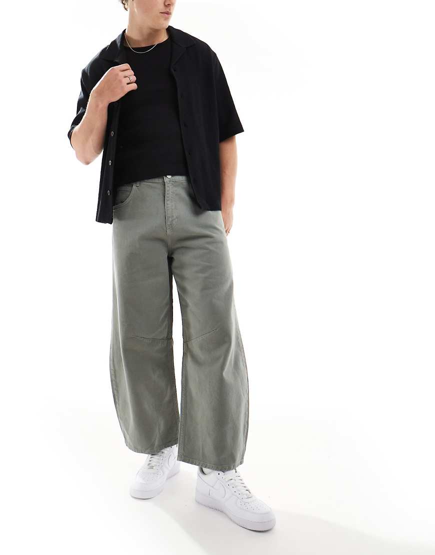 ASOS DESIGN - Oversize-Cargohose in Grau ASOS DESIGN - Oversize-Cargohose in Grau von ASOS DESIGN