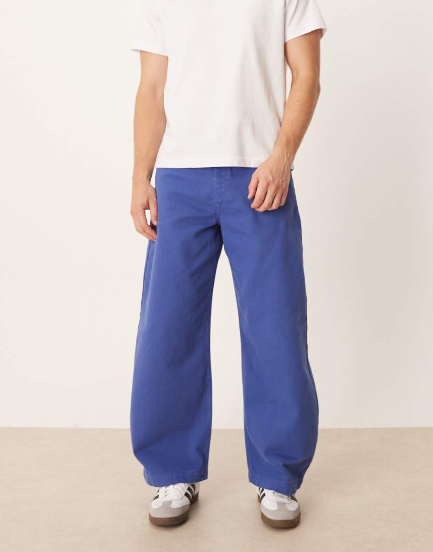 ASOS DESIGN - Barrel-Hose in Blau von ASOS DESIGN