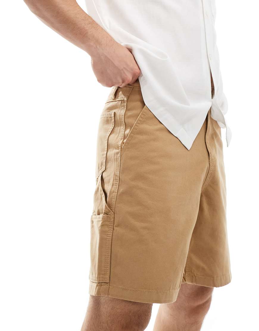 ASOS DESIGN - Carpenter-Shorts in Hellbraun ASOS DESIGN - Carpenter-Shorts in Hellbraun von ASOS DESIGN