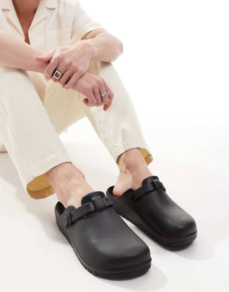 ASOS DESIGN - Clog-Mules-Sandalen in Schwarz von ASOS DESIGN