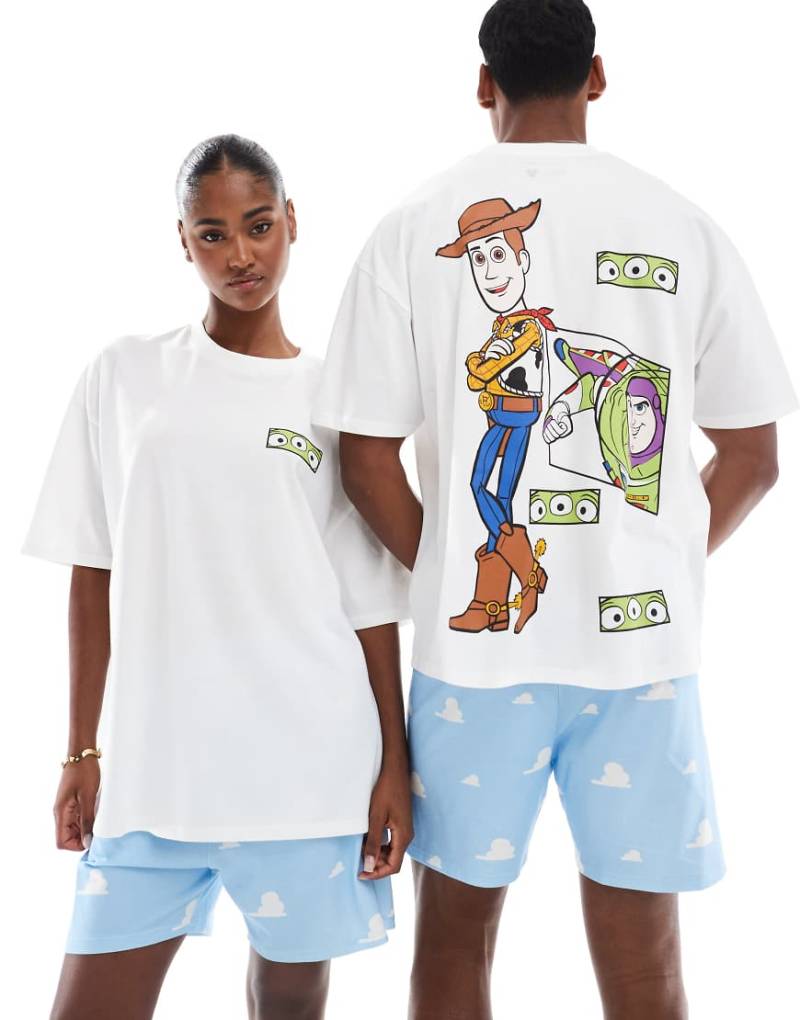 ASOS DESIGN - Disney Toy Story - Nachtwäsche-Set in Blau von ASOS DESIGN