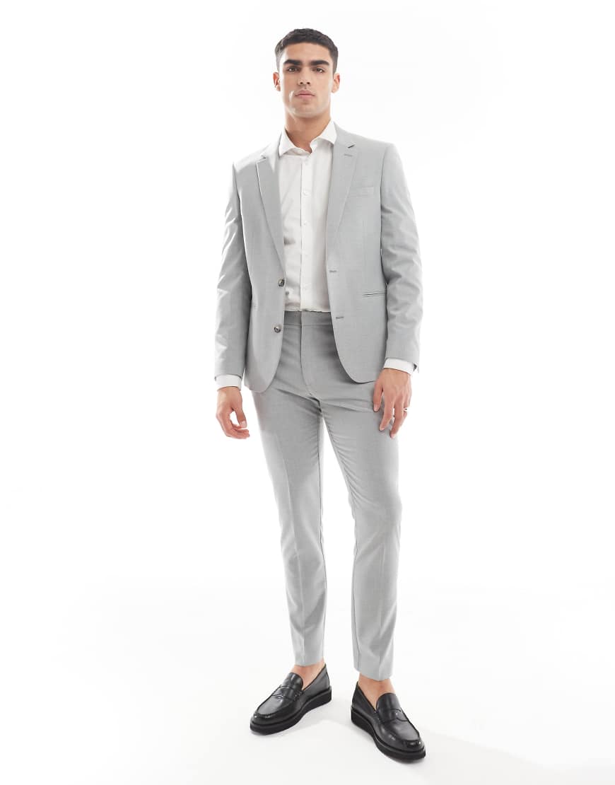ASOS DESIGN - Enge Anzughose in Grau ASOS DESIGN - Enge Anzughose in Grau von ASOS DESIGN