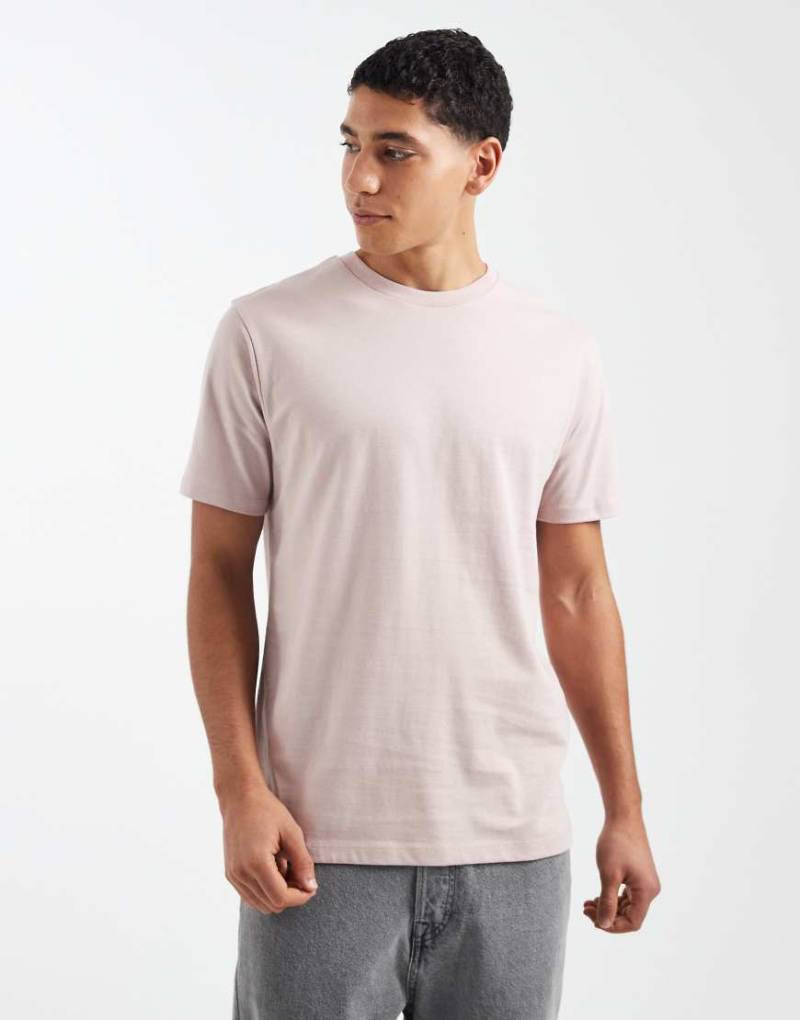 ASOS DESIGN - Basic-T-Shirt in Rosa mit Regular-Fit-Schnitt von ASOS DESIGN