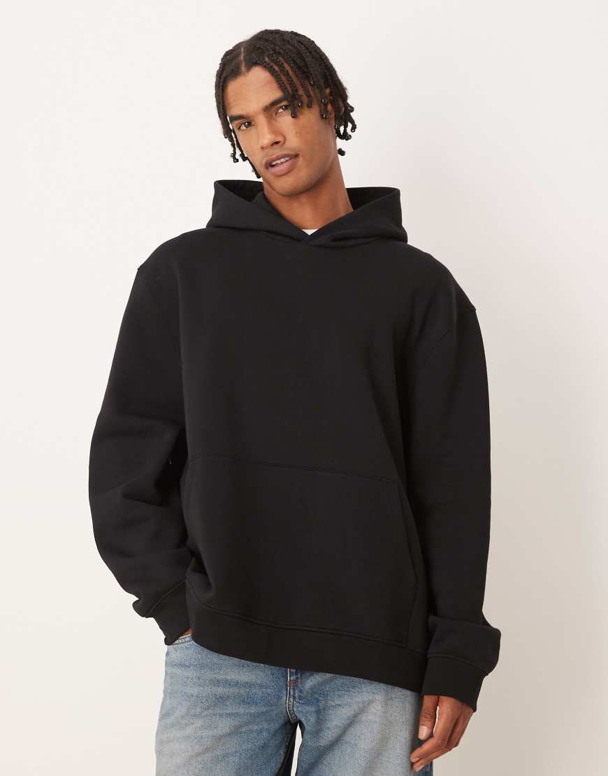 ASOS DESIGN - Essentials - Kapuzenpullover in Schwarz von ASOS DESIGN