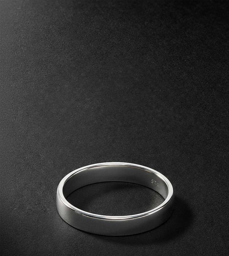 ASOS DESIGN - Flacher Ring aus Sterlingsilber von ASOS DESIGN