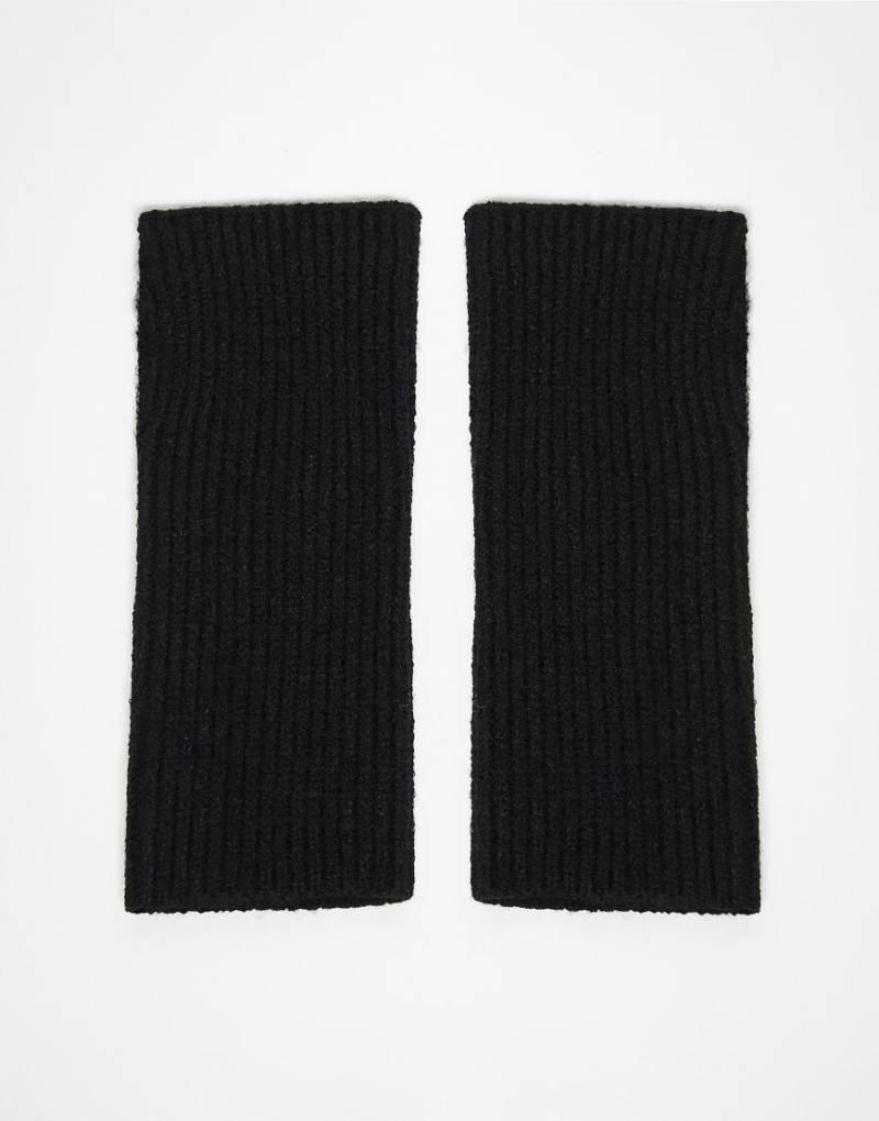 ASOS DESIGN - Handwärmer aus Strick in Schwarz ASOS DESIGN - Handwärmer aus Strick in Schwarz von ASOS DESIGN