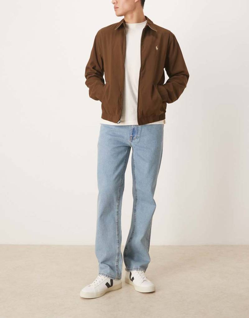 ASOS DESIGN - Jeans mit geradem Schnitt in hellblauer Waschung von ASOS DESIGN