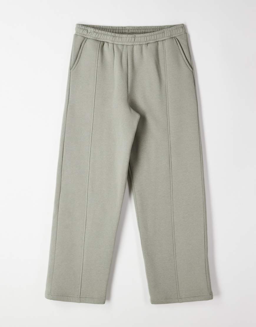 ASOS DESIGN - Jogginghose in Beige mit weitem Bein, Kombiteil-Neutral von ASOS DESIGN