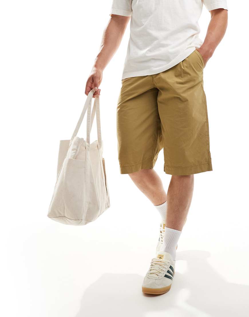 ASOS DESIGN - Jort-Shorts in Kamelbraun mit Oversize-Schnitt-Neutral ASOS DESIGN - Jort-Shorts in Kamelbraun mit Oversize-Schnitt-Neutral von ASOS DESIGN