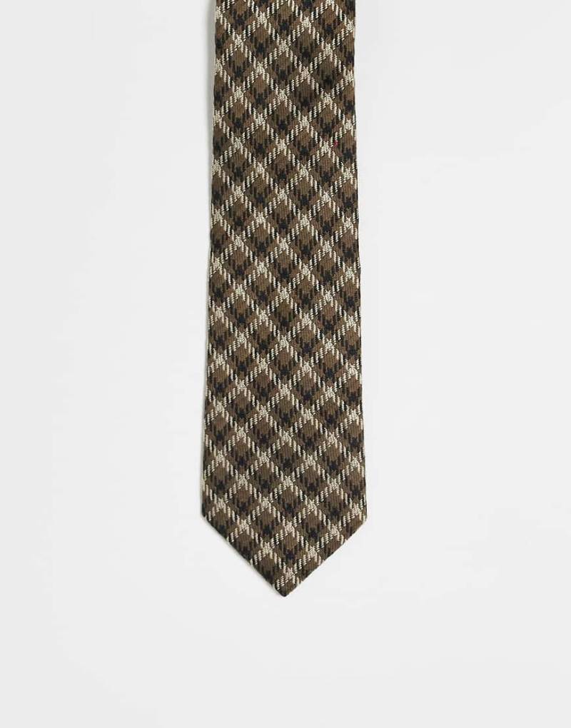 ASOS DESIGN - Karierte Krawatte-Bunt von ASOS DESIGN