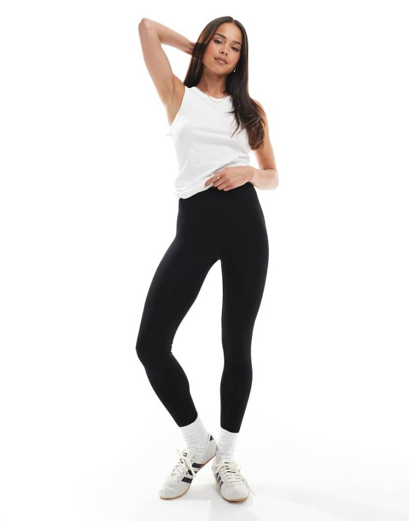 ASOS DESIGN - Leggings in Schwarz von ASOS DESIGN
