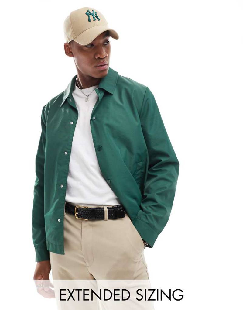 ASOS DESIGN - Leichte Harrington-Jacke in Grün von ASOS DESIGN