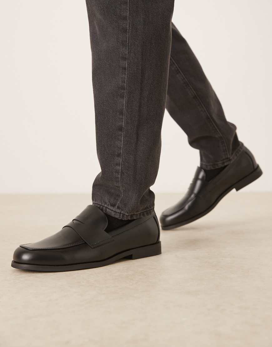 ASOS DESIGN - Loafer in Schwarz von ASOS DESIGN
