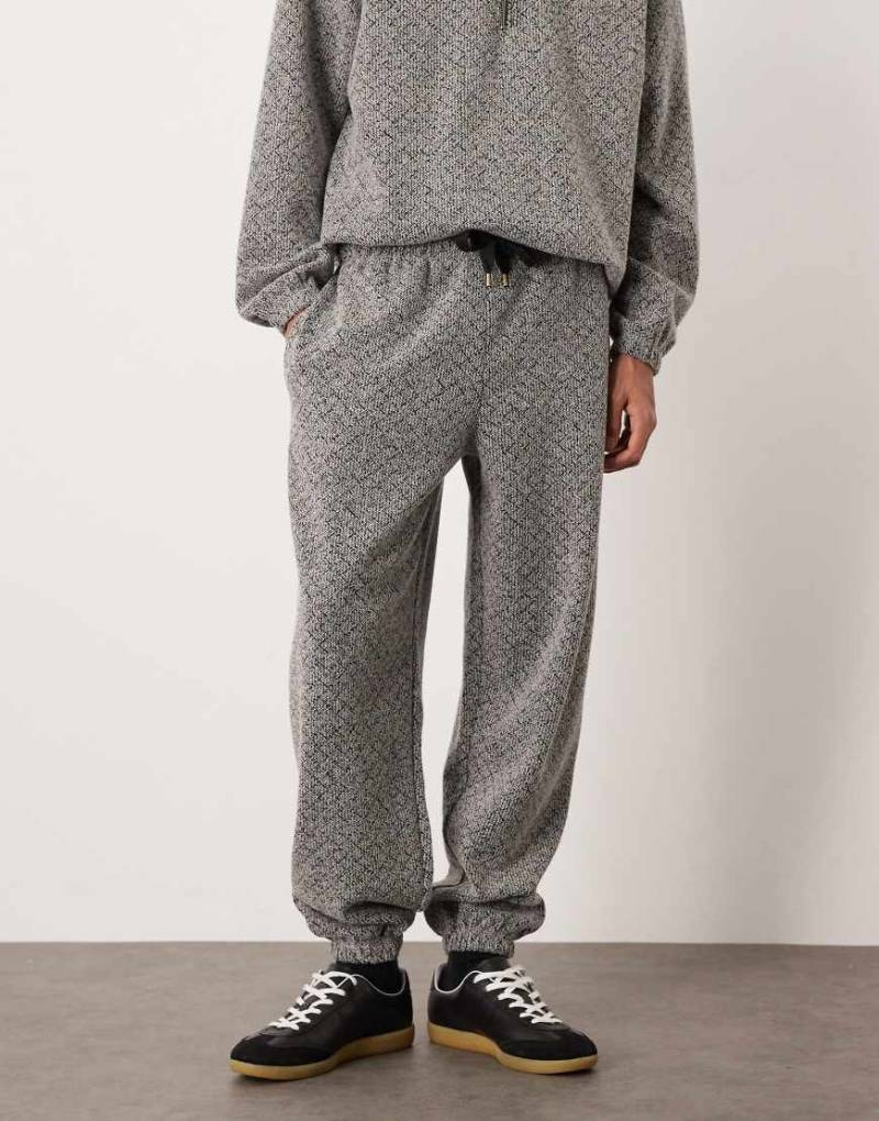 ASOS DESIGN - Locker geschnittene Jogginghose in Braun, Kombiteil-Brown von ASOS DESIGN