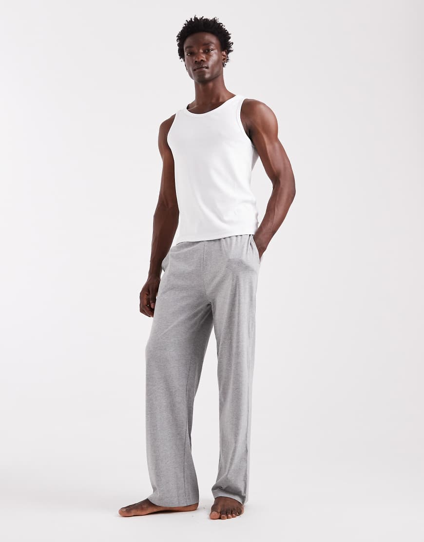 ASOS DESIGN - Lounge-Hose aus grauem Jersey von ASOS DESIGN