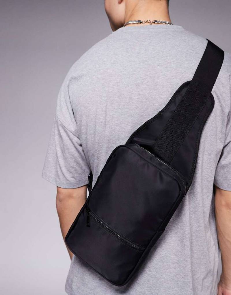 ASOS DESIGN - Mini-Backpack in Schwarz von ASOS DESIGN
