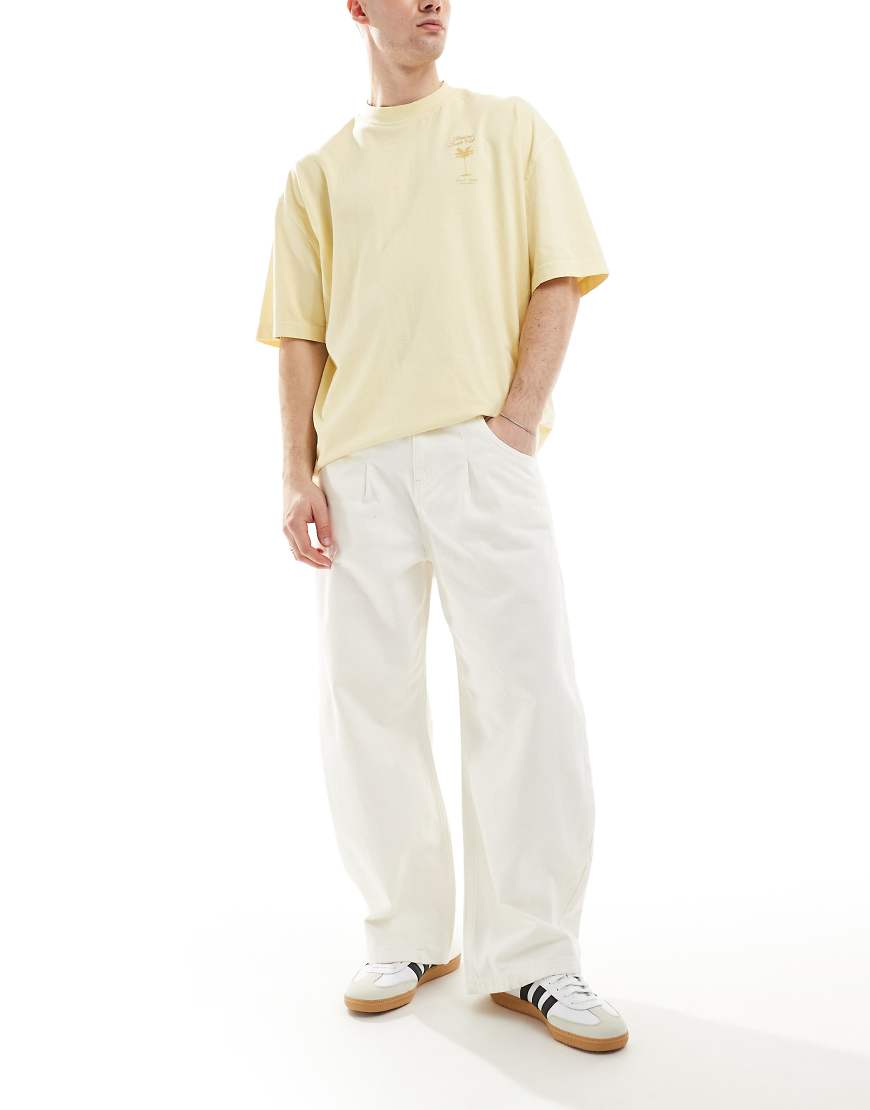 ASOS DESIGN - Oversize-Jeans in Ecru-Weiß ASOS DESIGN - Oversize-Jeans in Ecru-Weiß von ASOS DESIGN