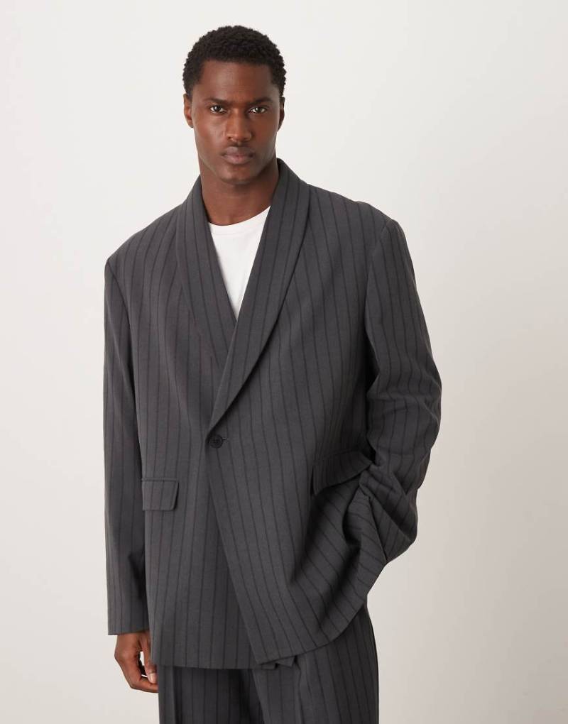 ASOS DESIGN - Oversize-Anzugjacke in Schwarz von ASOS DESIGN