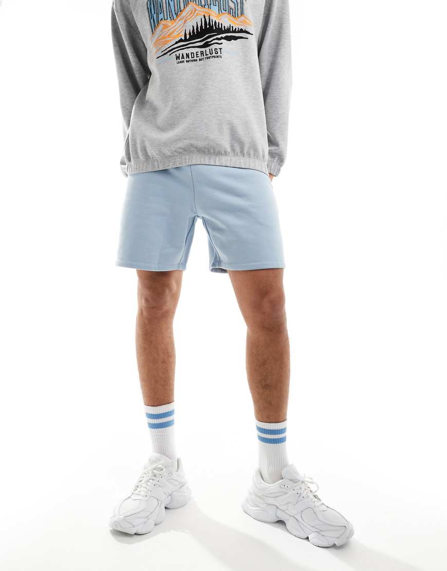 ASOS DESIGN - Oversize-Shorts aus robustem Material in Blau ASOS DESIGN - Oversize-Shorts aus robustem Material in Blau von ASOS DESIGN