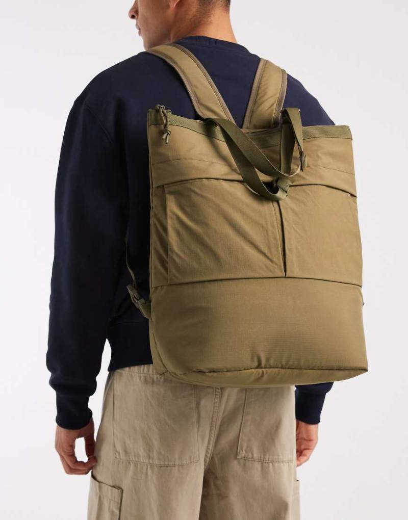 ASOS DESIGN - Ripstop-Rucksack in Grün von ASOS DESIGN