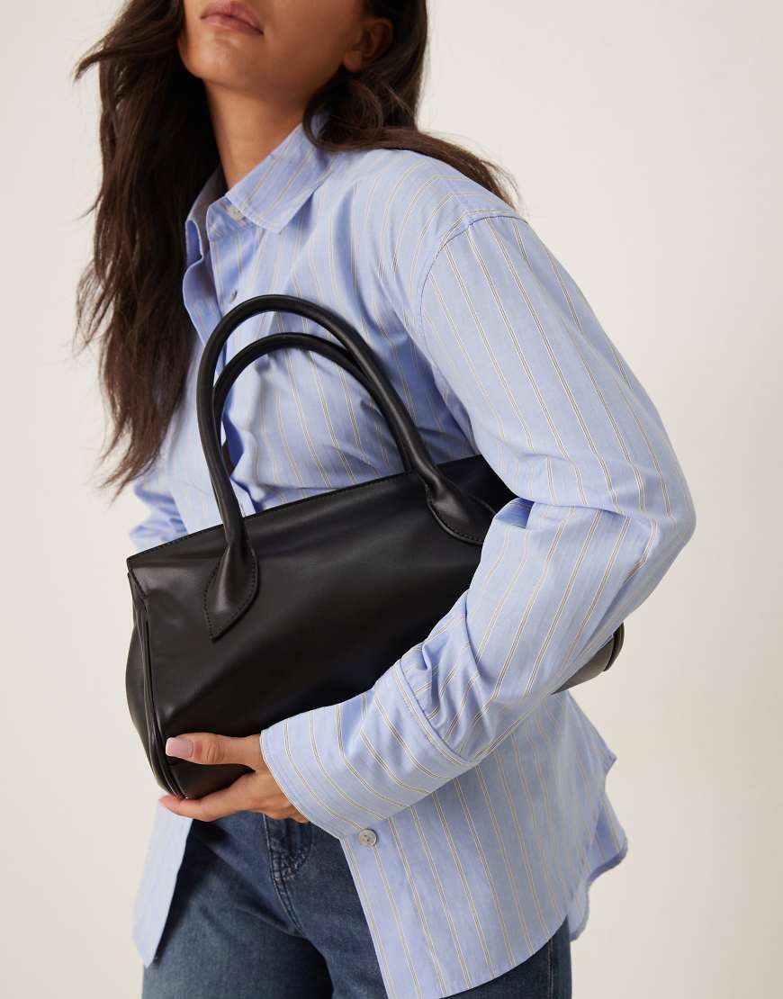 ASOS DESIGN - Schultertasche in Schwarz mit Bindedetail ASOS DESIGN - Schultertasche in Schwarz mit Bindedetail von ASOS DESIGN