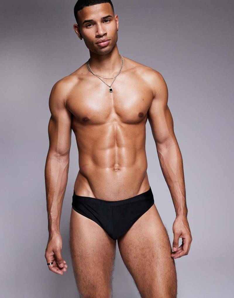 ASOS DESIGN - Schwarze Badehose von ASOS DESIGN