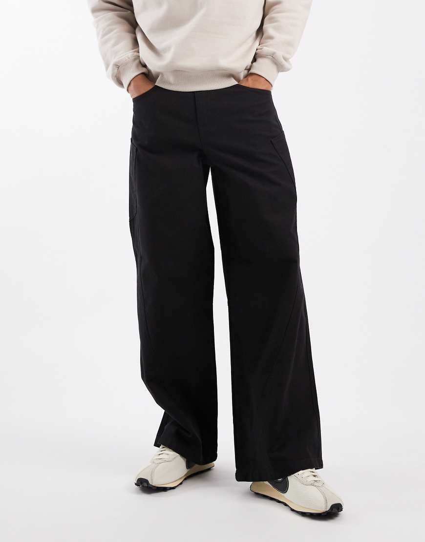 ASOS DESIGN - Sehr weite Cargohose in Schwarz von ASOS DESIGN