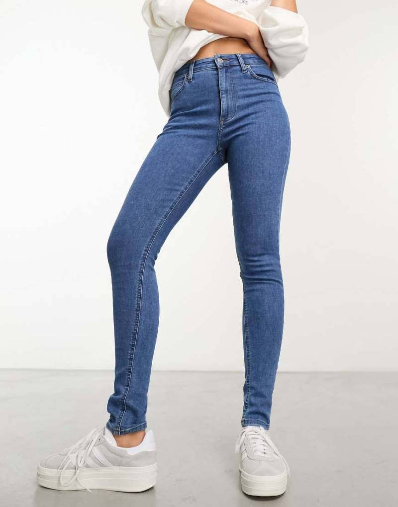 ASOS DESIGN - Skinny-Jeans in Mittelblau von ASOS DESIGN