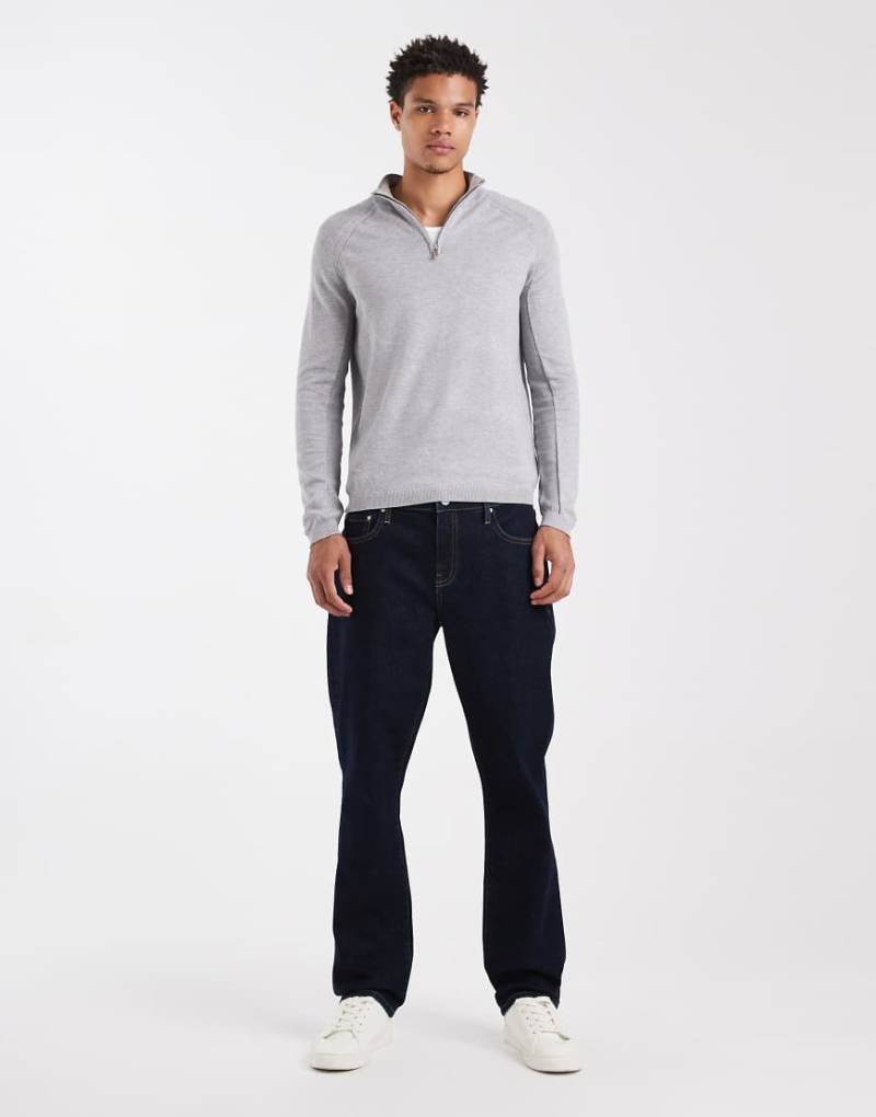 ASOS DESIGN - Slim Fit Jeans in Raw-Waschung-Blau von ASOS DESIGN