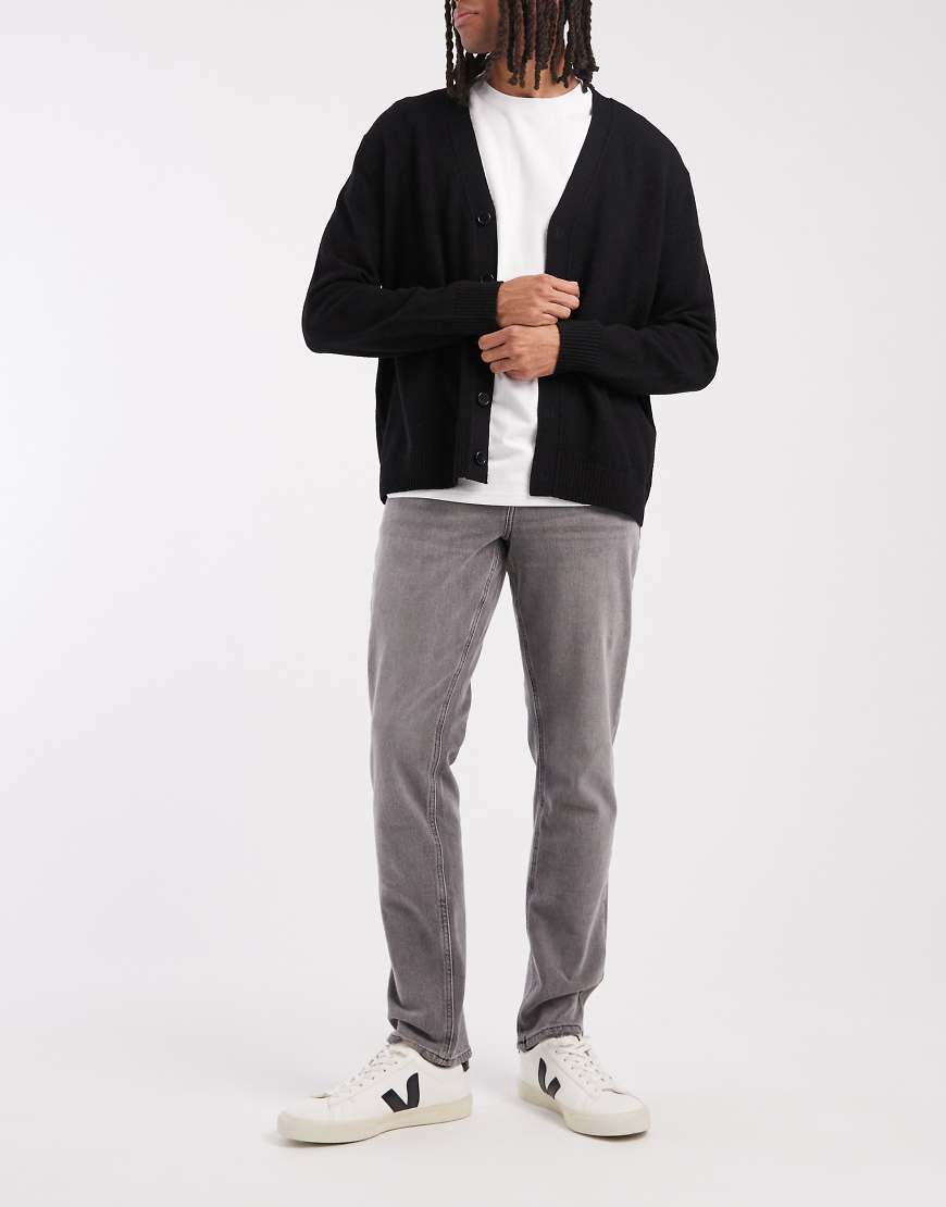 ASOS DESIGN - Slim-Fit-Jeans in grauer Waschung von ASOS DESIGN