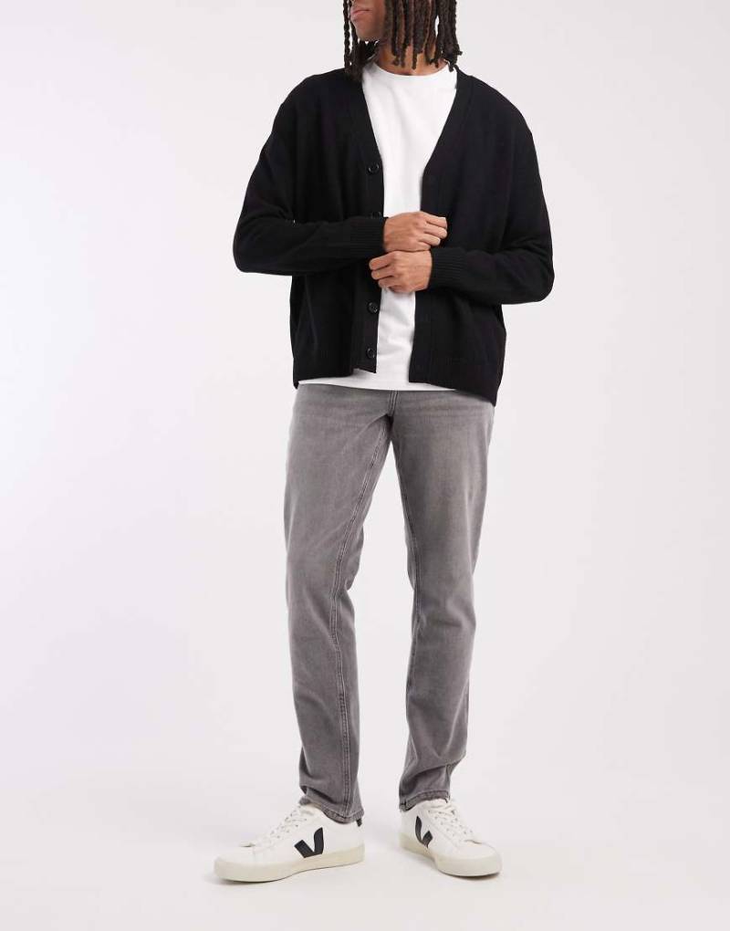 ASOS DESIGN - Slim-Fit-Jeans in grauer Waschung von ASOS DESIGN