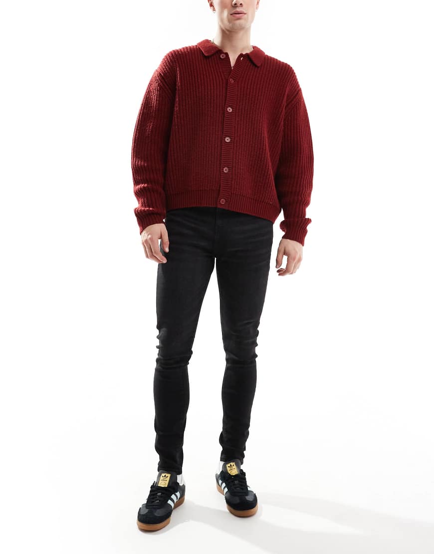 ASOS DESIGN - Spray-on-Jeans mit Power-Stretch in verwaschenem Schwarz ASOS DESIGN - Spray-on-Jeans mit Power-Stretch in verwaschenem Schwarz von ASOS DESIGN
