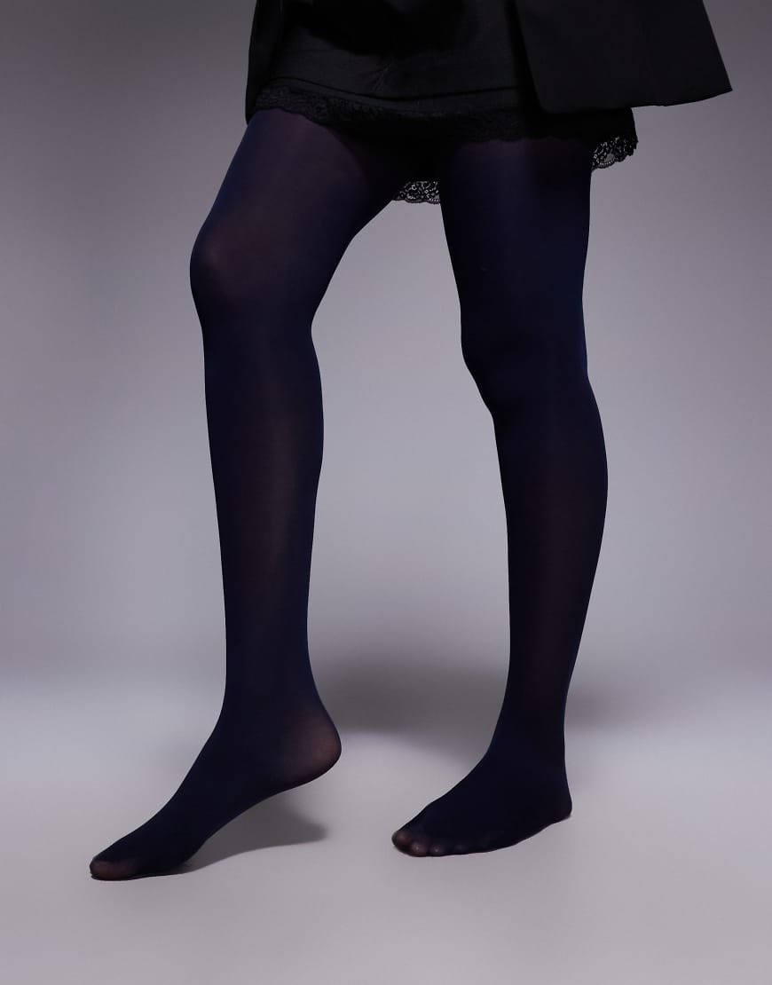 ASOS DESIGN - Strumpfhose in dunklem Marineblau, 40 DEN ASOS DESIGN - Strumpfhose in dunklem Marineblau, 40 DEN von ASOS DESIGN