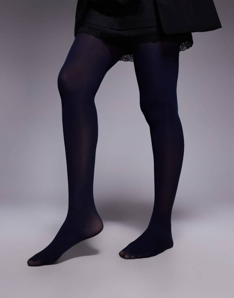 ASOS DESIGN - Strumpfhose in dunklem Marineblau, 40 DEN ASOS DESIGN - Strumpfhose in dunklem Marineblau, 40 DEN von ASOS DESIGN