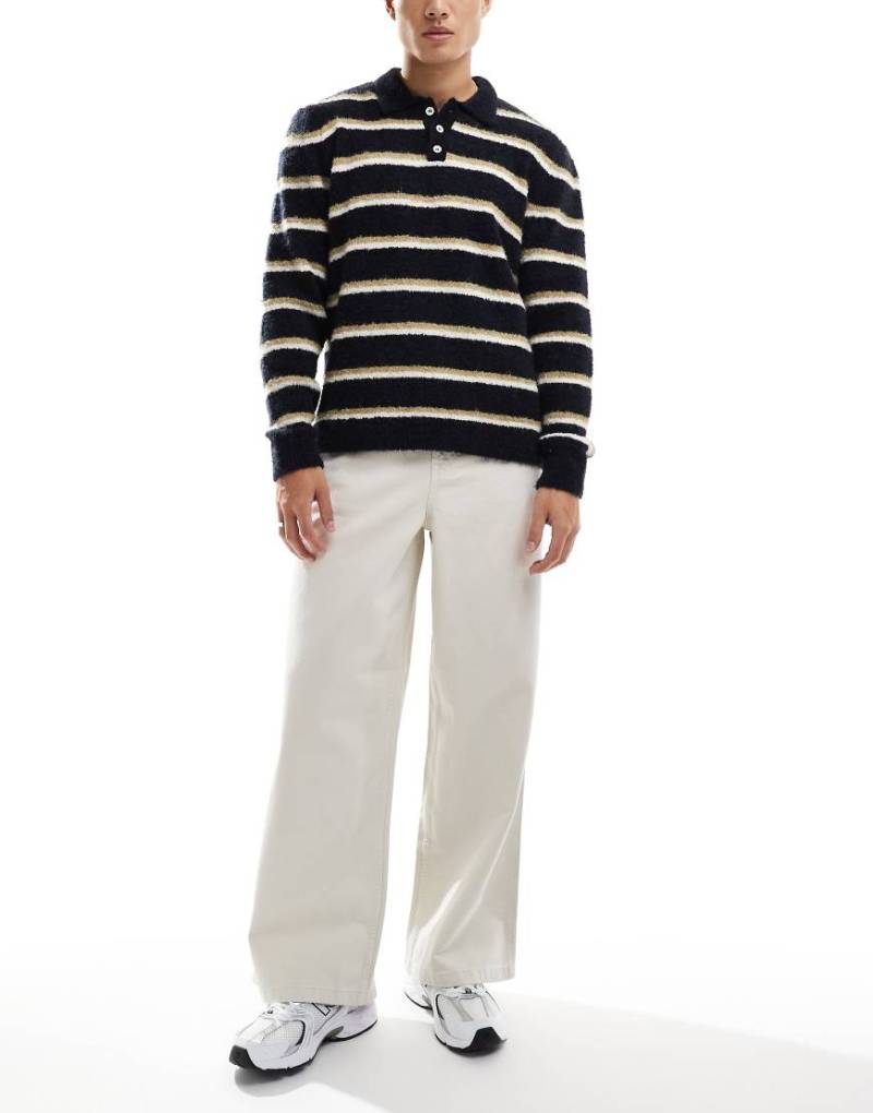 ASOS DESIGN - Super-Baggy-Jeans in Grau von ASOS DESIGN