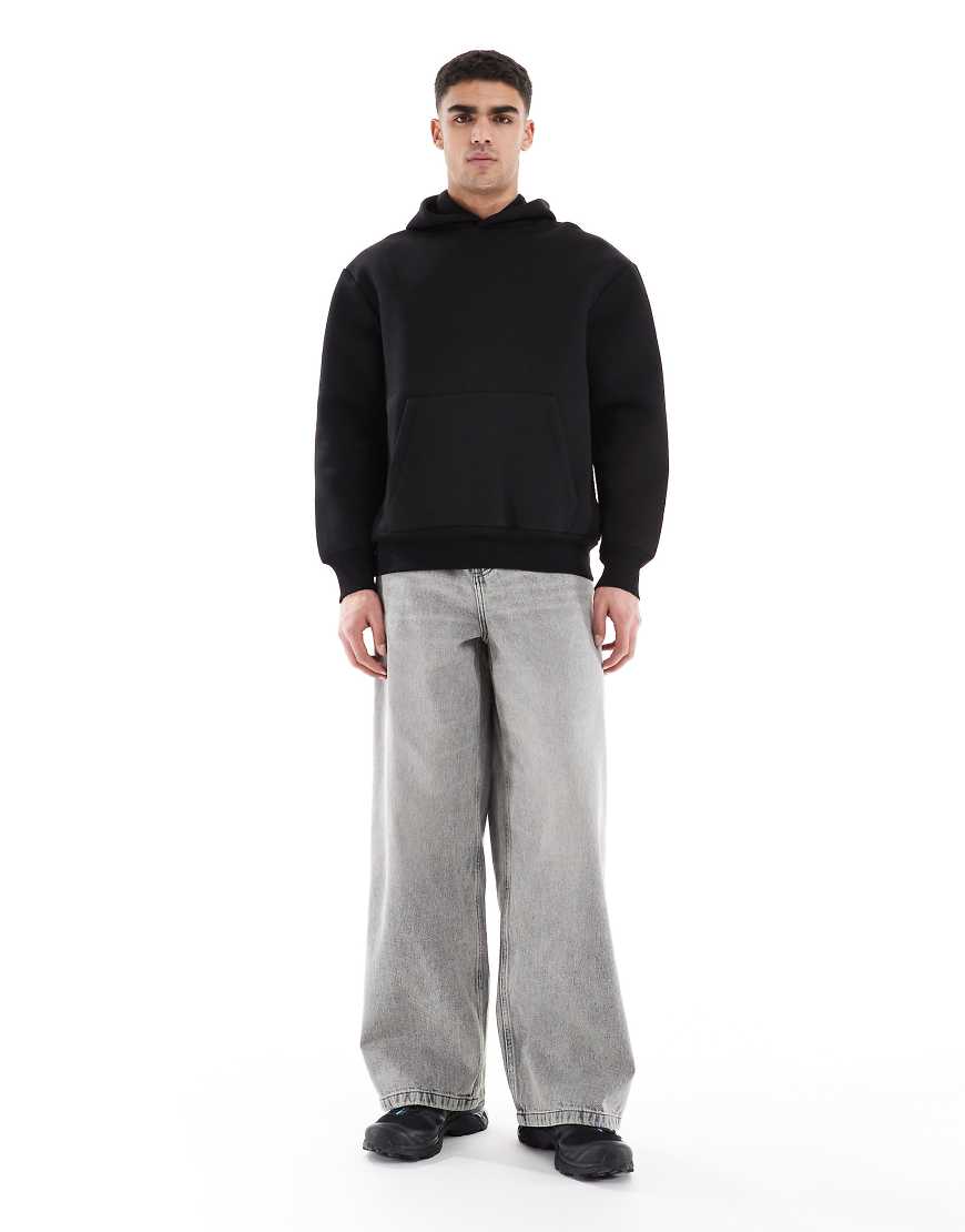 ASOS DESIGN - Super weite Jeans in grauer Vintage-Waschung ASOS DESIGN - Super weite Jeans in grauer Vintage-Waschung von ASOS DESIGN