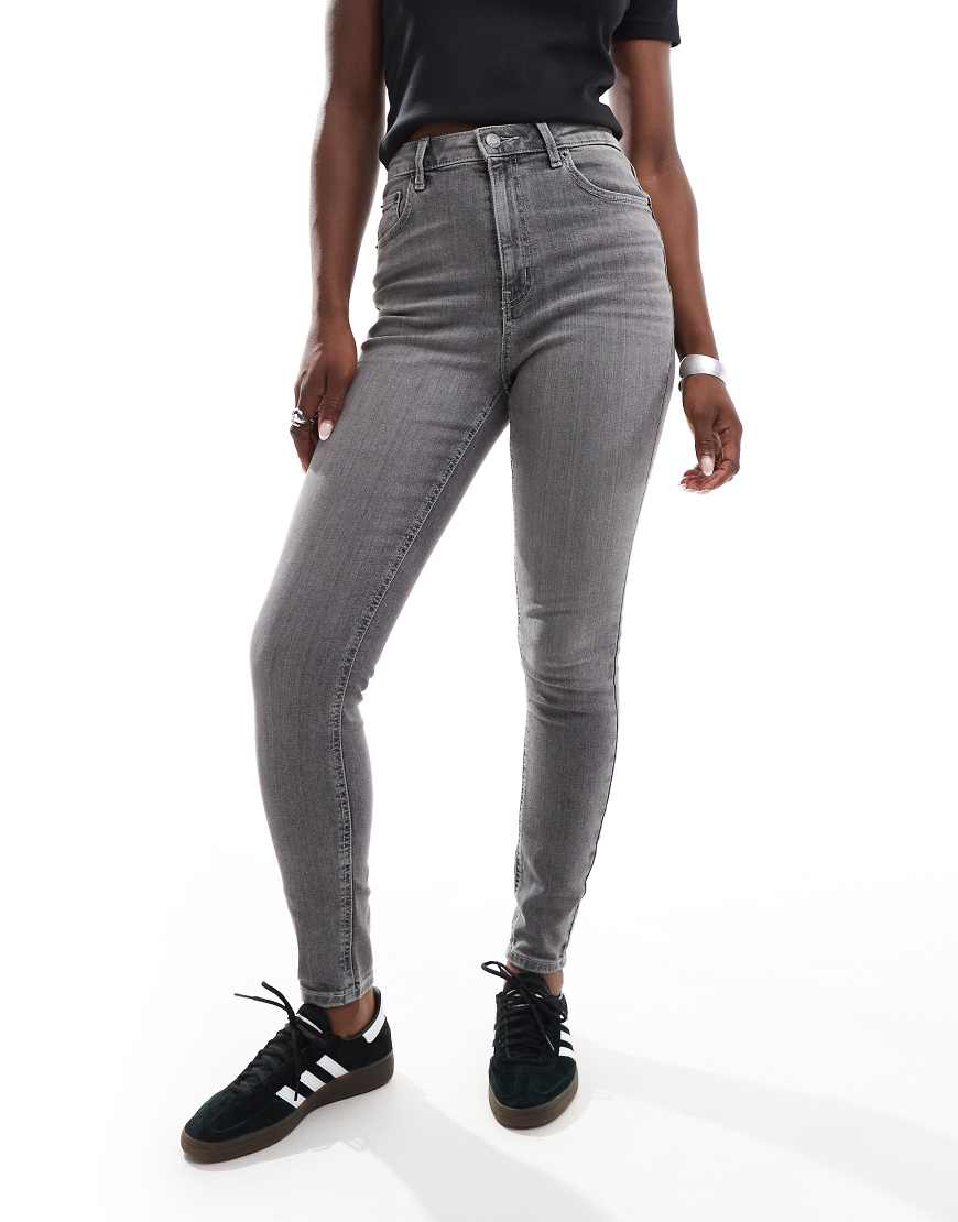 ASOS DESIGN - Ultimate - Eng geschnittene Jeans in Grau von ASOS DESIGN