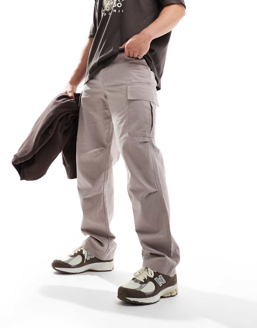ASOS DESIGN - Weite Cargohose in Malve-Rosa von ASOS DESIGN