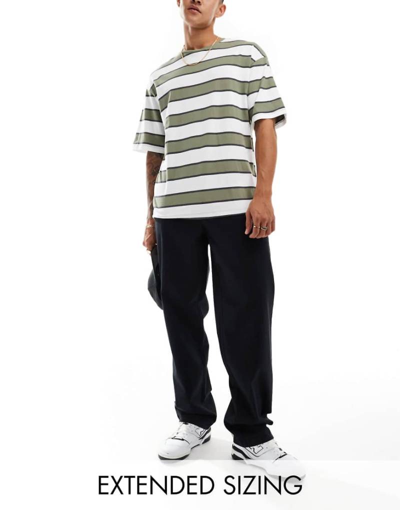 ASOS DESIGN - Weite Hose in Schwarz von ASOS DESIGN