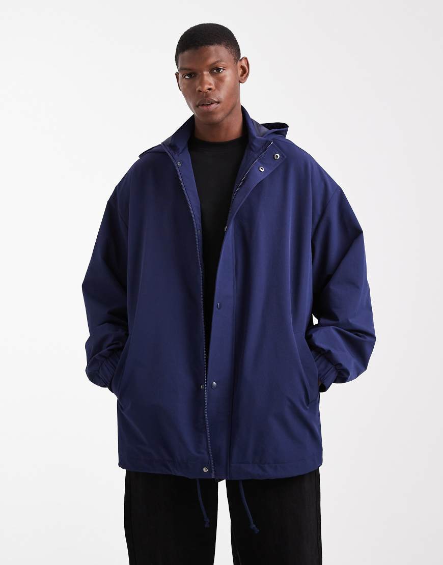 ASOS DESIGN - Windjacke in Marineblau von ASOS DESIGN