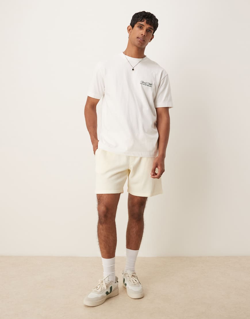 Shorts aus Baumwolle, 17 cm-Neutral Shorts aus Baumwolle, 17 cm-Neutral von ASOS DESIGN