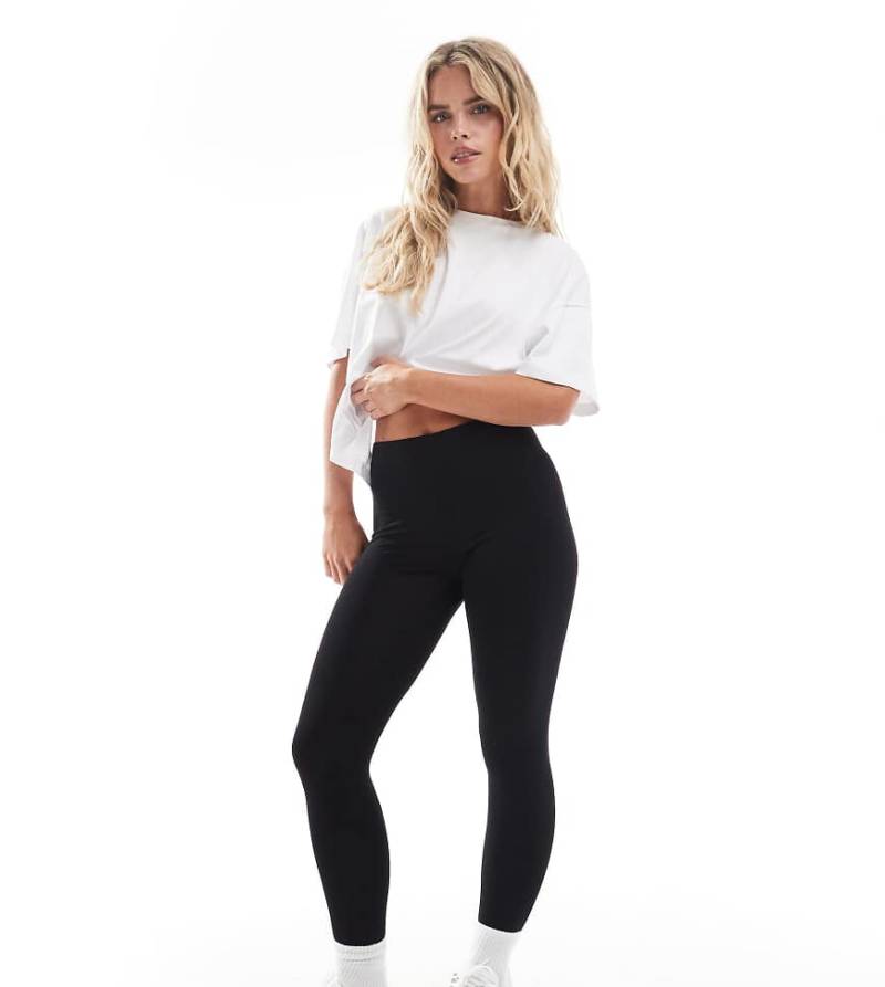 ASOS DESIGN Petite - Leggings in Schwarz von ASOS Petite