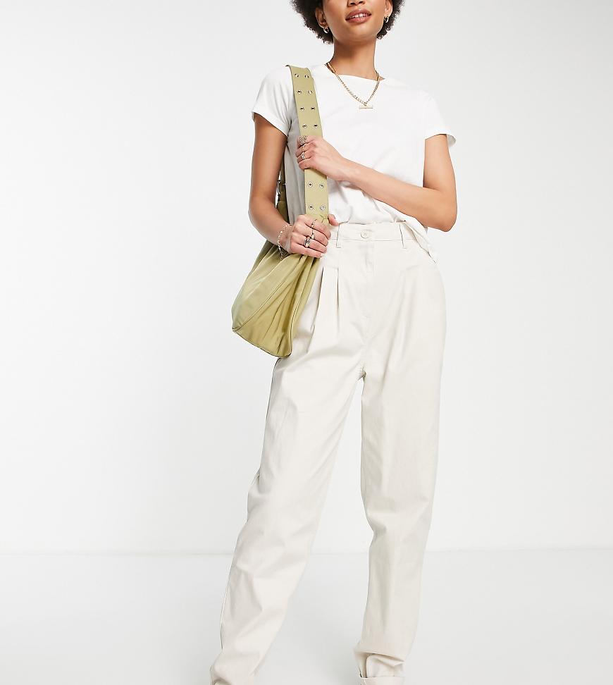 ASOS DESIGN Tall - Chinohose in Stone-Neutral von ASOS Tall