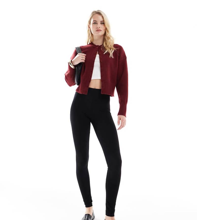 ASOS DESIGN Tall - Leggings in Schwarz von ASOS Tall