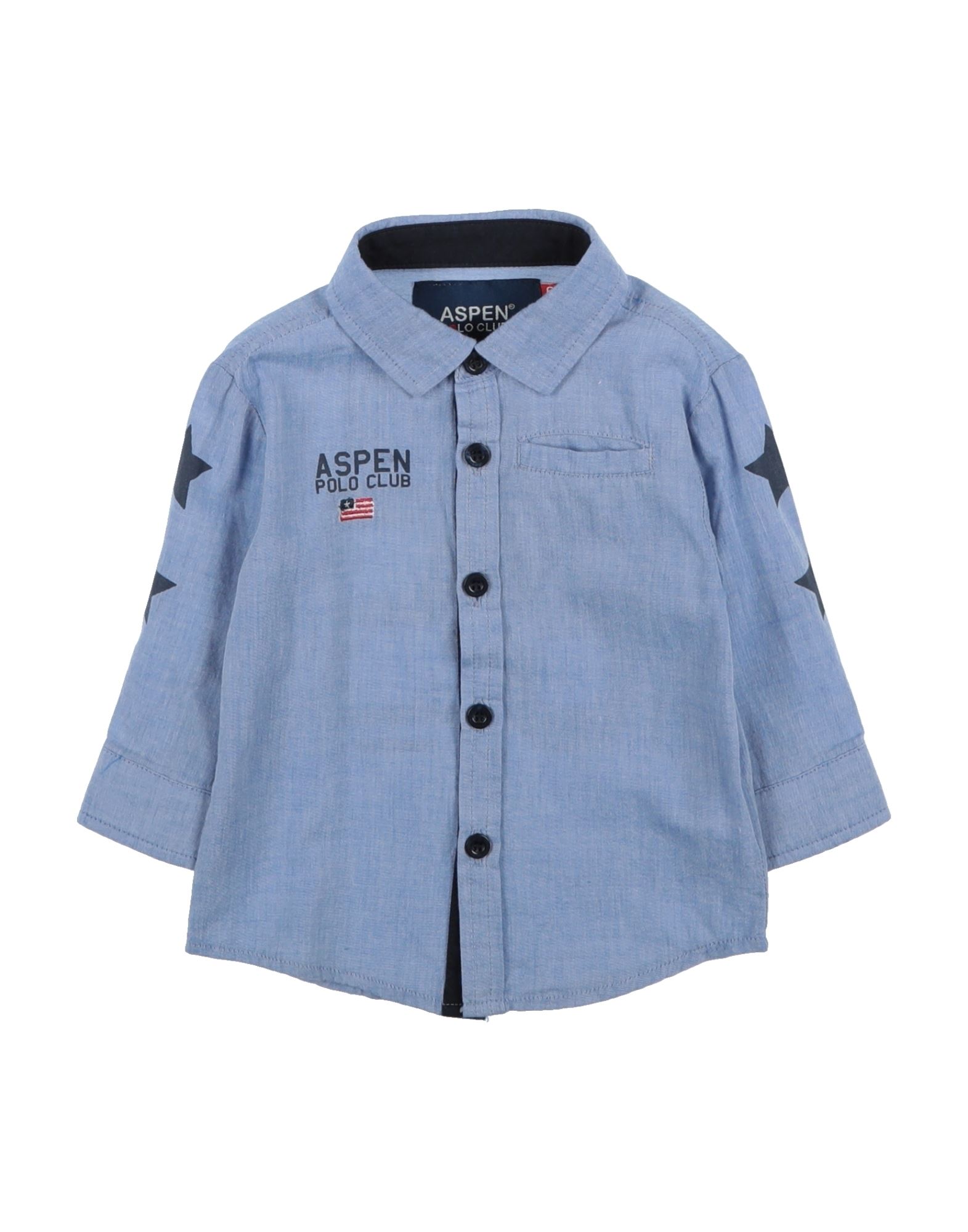 ASPEN POLO CLUB Hemd Kinder Hellblau von ASPEN POLO CLUB