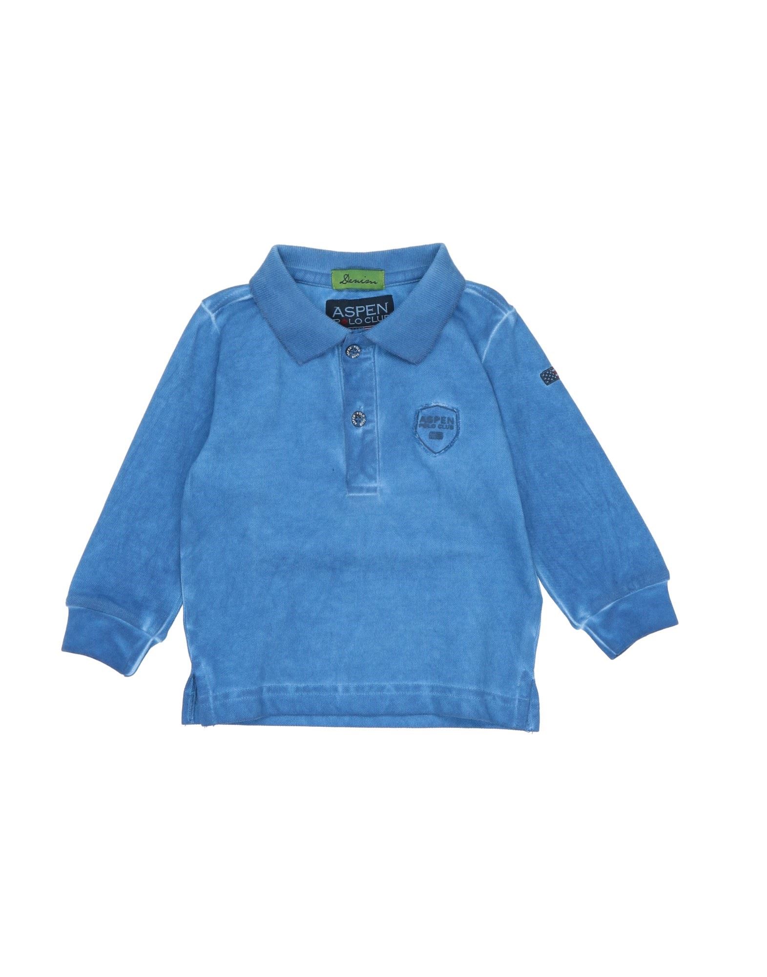 ASPEN POLO CLUB Poloshirt Kinder Azurblau von ASPEN POLO CLUB