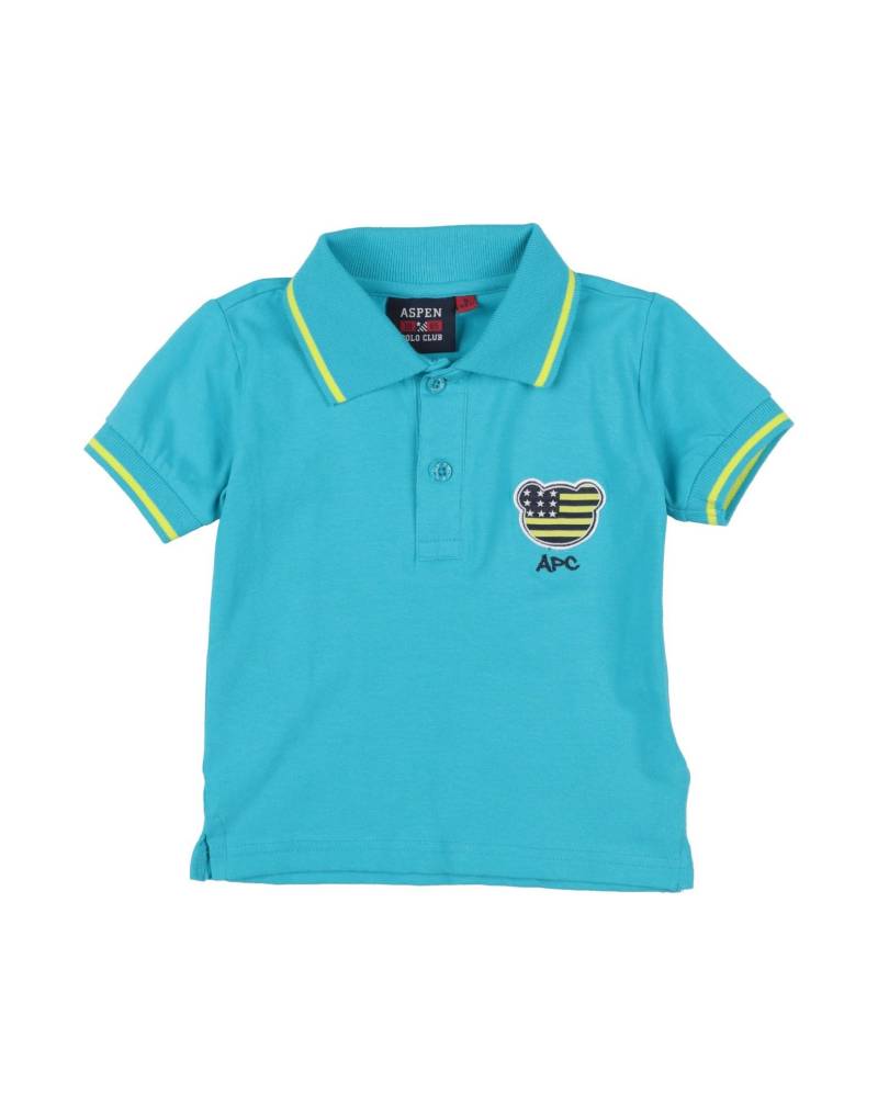 ASPEN POLO CLUB Poloshirt Kinder Azurblau von ASPEN POLO CLUB
